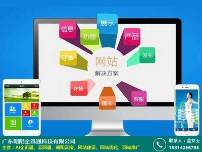 广州专业网站建设服务商 朝阳企讯通网站设计服务